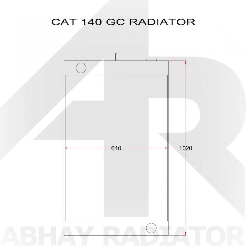 CAT 140GC RADIATOR 521-1046